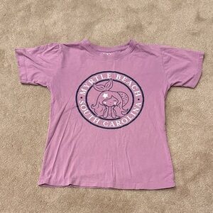 Purple Myrtle Beach Kids T-Shirt. Size medium 10/12. EUC.